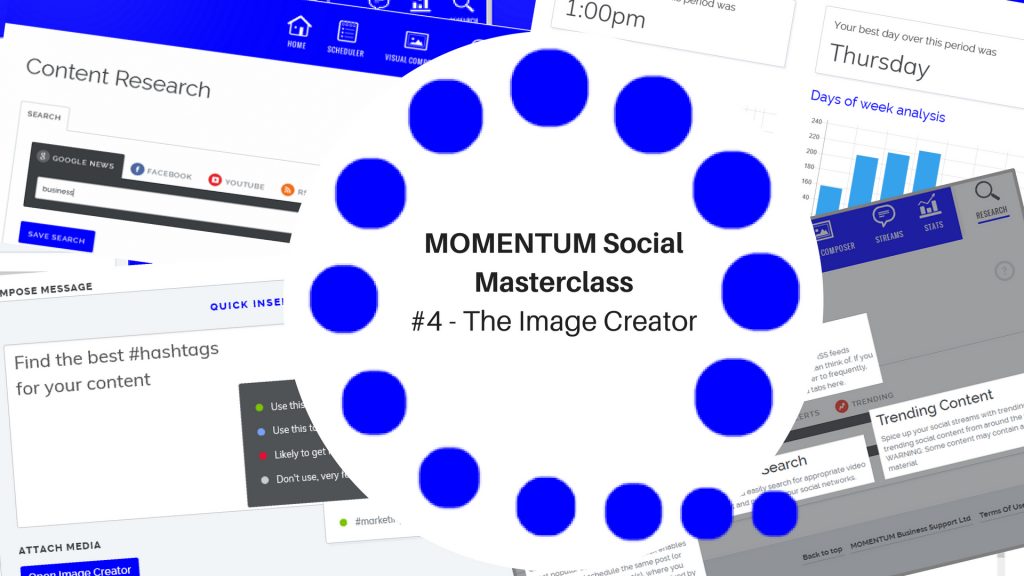 MOMENTUM Social Masterclass #4 - The Image Creator Image