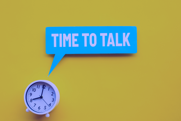 Blog featured image - Time to Talk